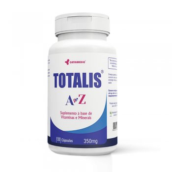 Totalis - 120 Cápsulas - Equilíbrio Mental, Desempenho Cognitivo, Foco, Concentração, Suplementação De Vitaminas E Minerais